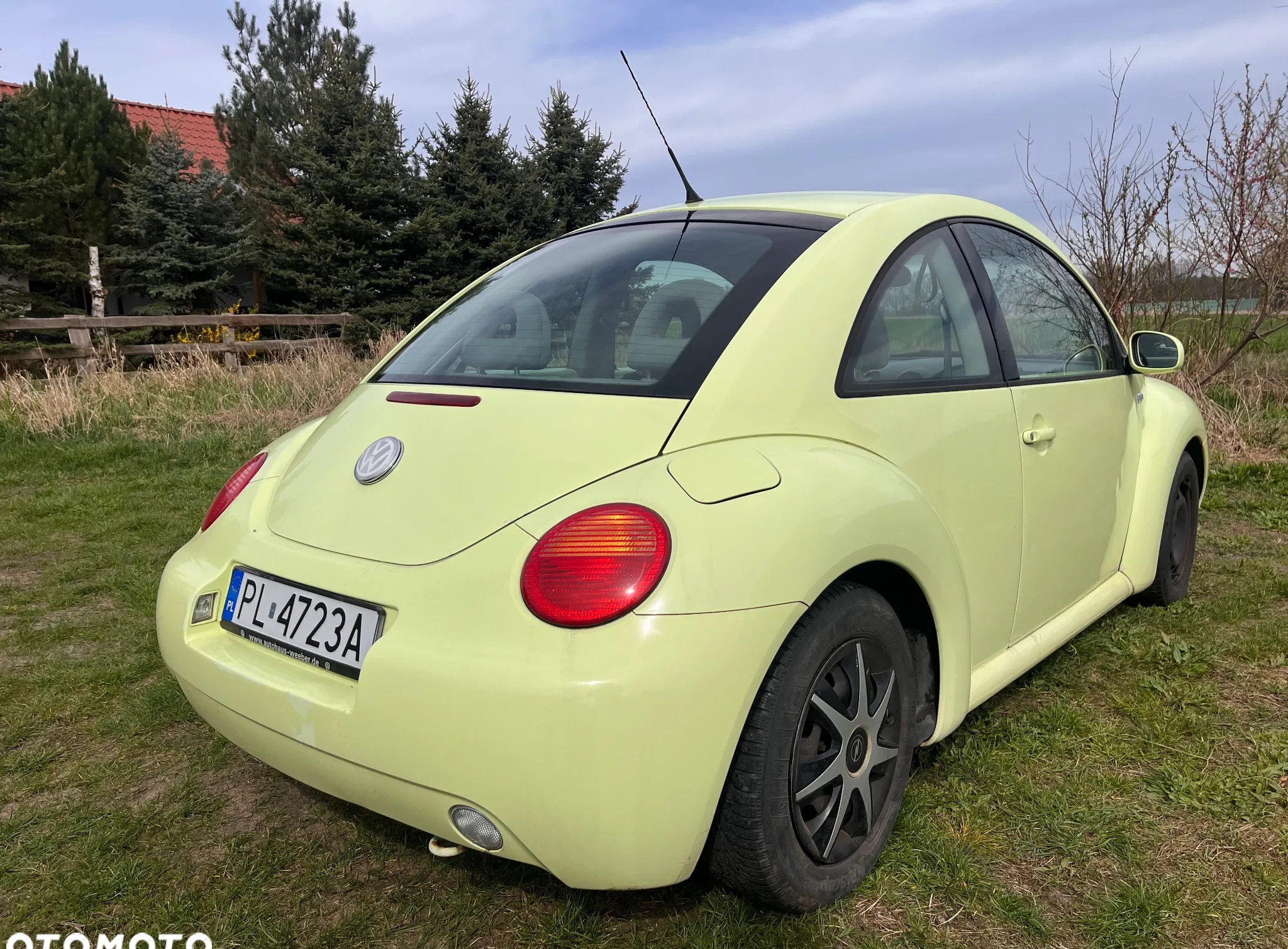 Volkswagen New Beetle cena 7200 przebieg: 224633, rok produkcji 2000 z Trzebinia małe 211